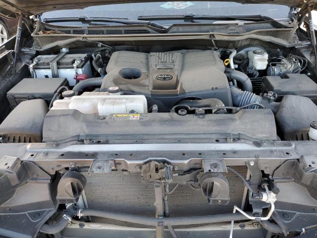 5TFNA5DB8NX024184 - 2022 TOYOTA TUNDRA CREWMAX PLATINUM Grau Foto 11