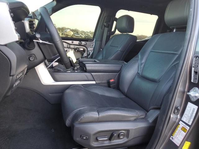 5TFNA5DB8NX024184 - 2022 TOYOTA TUNDRA CREWMAX PLATINUM Grau Foto 7