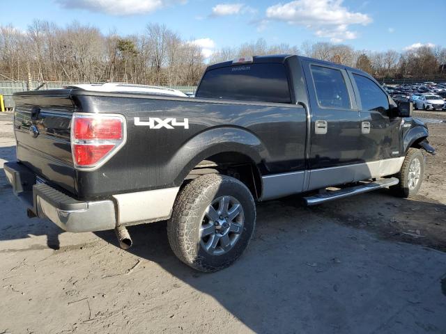 1FTFW1ET9EFB64109 - 2014 FORD F150 SUPERCREW BLACK photo 3