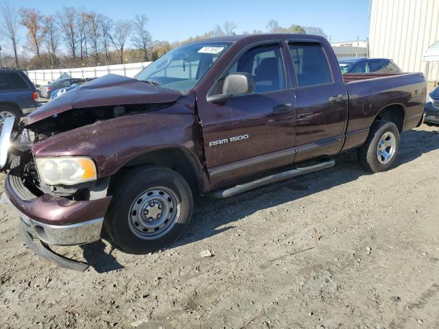 1D7HA18N75S232408 - 2005 DODGE RAM 1500 ST MAROON photo 1