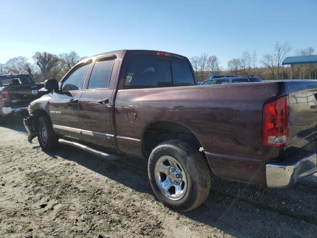 1D7HA18N75S232408 - 2005 DODGE RAM 1500 ST MAROON photo 2