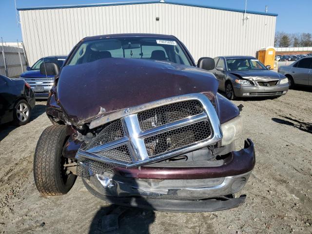 1D7HA18N75S232408 - 2005 DODGE RAM 1500 ST MAROON photo 5