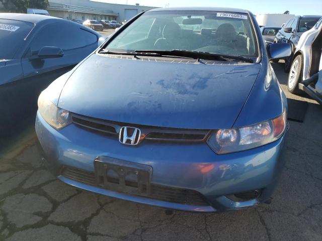 2HGFG12648H511653 - 2008 HONDA CIVIC LX BLUE photo 5