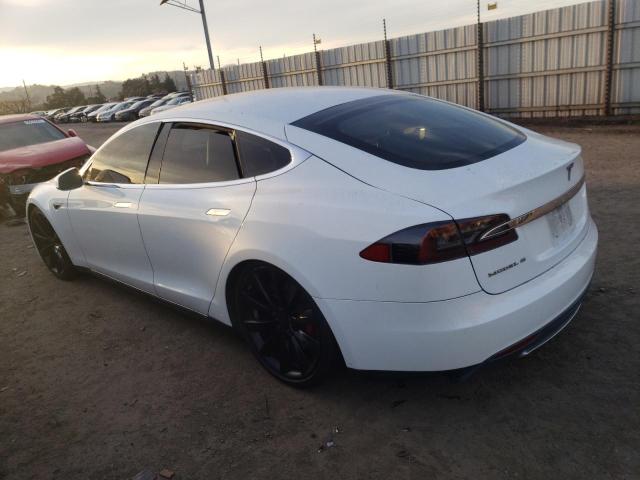 5YJSA1CG9DFP03849 - 2013 TESLA MODEL S თეთრი ფოტო 2