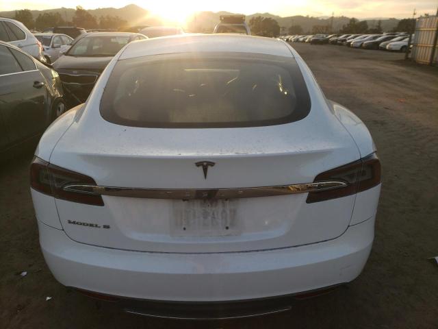 5YJSA1CG9DFP03849 - 2013 TESLA MODEL S თეთრი ფოტო 6