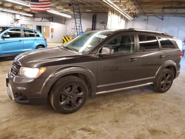 3C4PDDGG5JT417115 - 2018 DODGE JOURNEY CROSSROAD GRAY photo 1