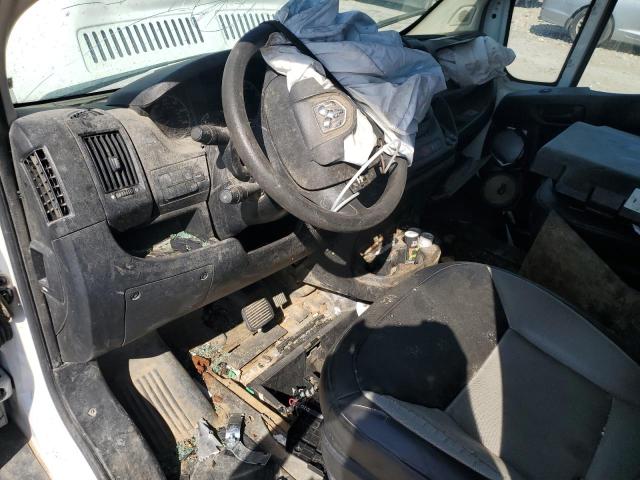 3C6TRVAGXJE103986 - 2018 RAM PROMASTER 1500 STANDARD WHITE photo 8