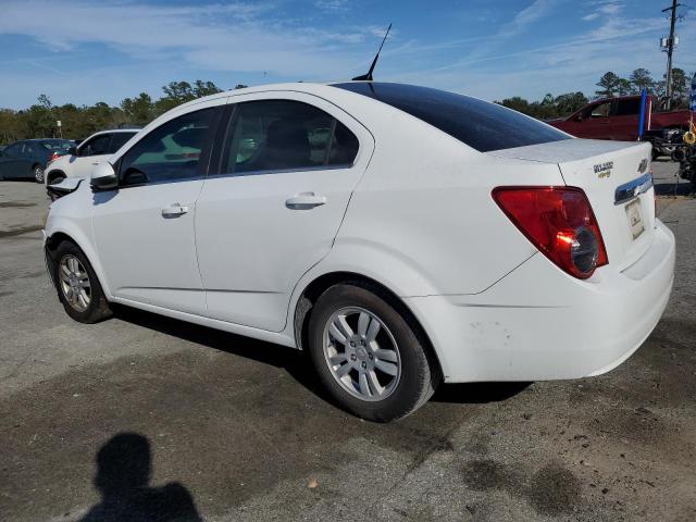 1G1JC5SBXE4222870 - 2014 CHEVROLET SONIC LT WHITE photo 2