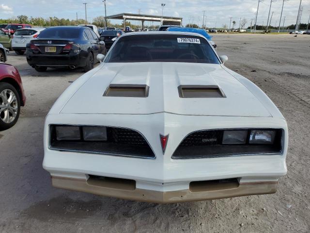 2U87K8L123850 - 1978 PONTIAC FIREBIRD WHITE photo 5