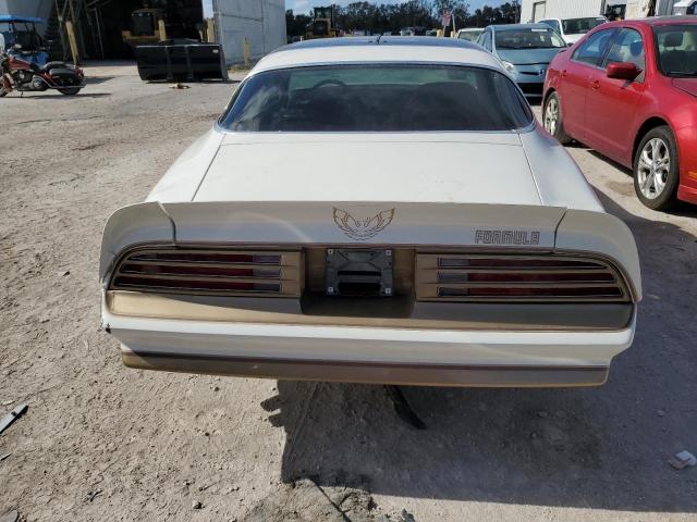 2U87K8L123850 - 1978 PONTIAC FIREBIRD WHITE photo 6