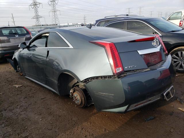 1G6DL1ED7B0130311 - 2011 CADILLAC CTS PERFORMANCE COLLECTION GRAY photo 2