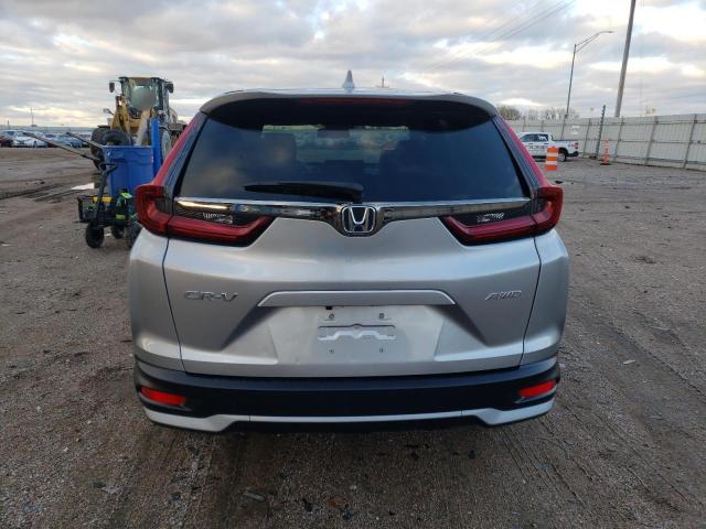 2HKRW2H8XNH621526 - 2022 HONDA CR-V EXL SILVER photo 6