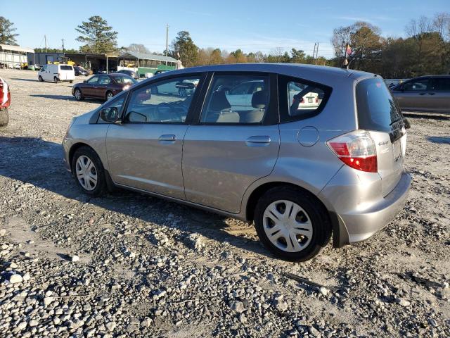JHMGE8H21AS021058 - 2010 HONDA FIT SILVER photo 2