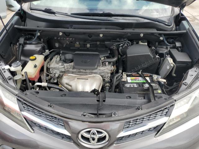 2T3YFREV4DW036141 - 2013 TOYOTA RAV4 LIMITED GRAY photo 12