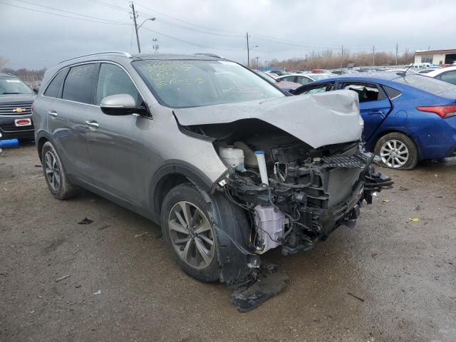 5XYPH4A55KG519275 - 2019 KIA SORENTO EX GRAY photo 4