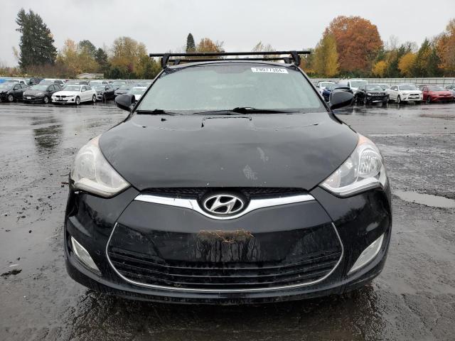 KMHTC6AD0HU322999 - 2017 HYUNDAI VELOSTER BLACK photo 5