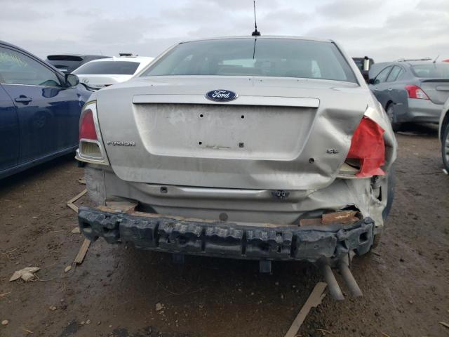 3FAHP07Z58R218097 - 2008 FORD FUSION SE SILVER photo 6