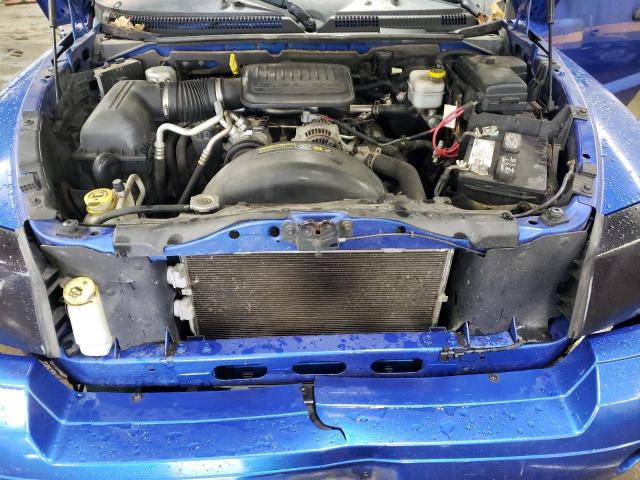 1D7HE42K17S160046 - 2007 DODGE DAKOTA SLT BLUE photo 11