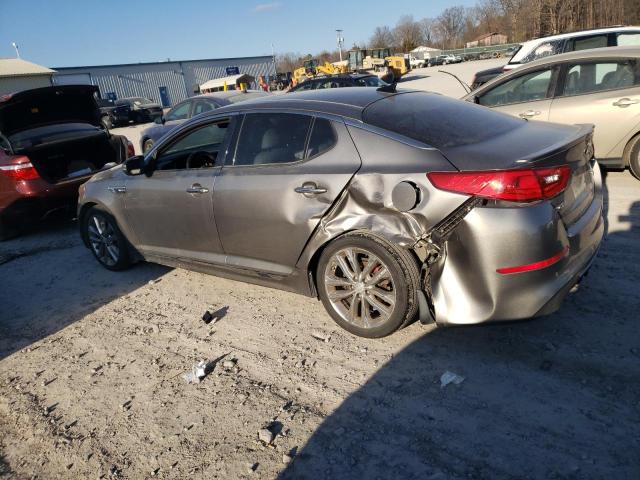 5XXGR4A66EG318547 - 2014 KIA OPTIMA SX GRAY photo 2