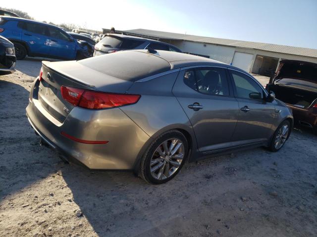 5XXGR4A66EG318547 - 2014 KIA OPTIMA SX GRAY photo 3