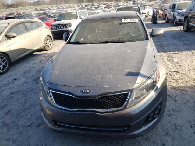 5XXGR4A66EG318547 - 2014 KIA OPTIMA SX GRAY photo 5