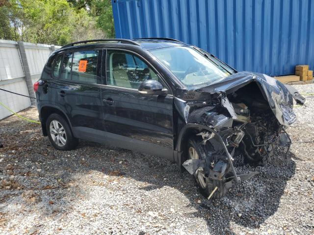 WVGBV7AXXHK035526 - 2017 VOLKSWAGEN TIGUAN S BLACK photo 4