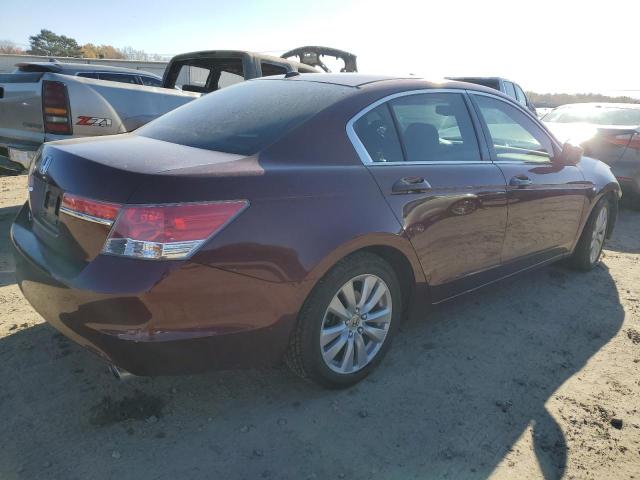 1HGCP2F81BA038966 - 2011 HONDA ACCORD EXL MAROON photo 3