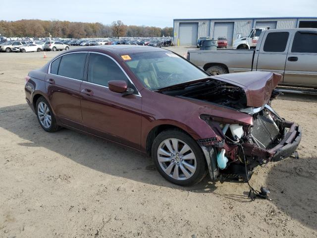 1HGCP2F81BA038966 - 2011 HONDA ACCORD EXL MAROON photo 4