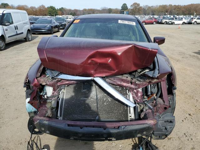 1HGCP2F81BA038966 - 2011 HONDA ACCORD EXL MAROON photo 5