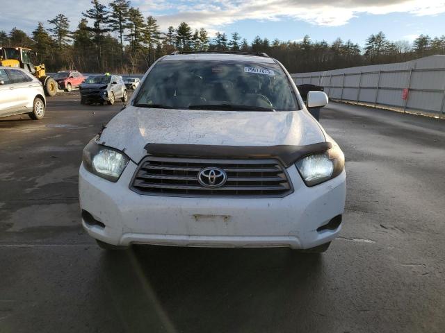 JTEES41A692131297 - 2009 TOYOTA HIGHLANDER WHITE photo 5