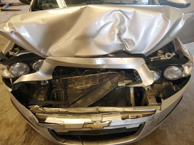 1G1JA5SH0F4160729 - 2015 CHEVROLET SONIC LS 银色 照片 11