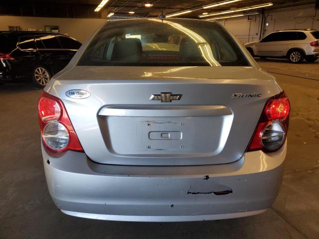 1G1JA5SH0F4160729 - 2015 CHEVROLET SONIC LS 银色 照片 6
