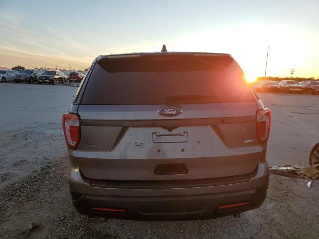 1FM5K8AR0JGC95357 - 2018 FORD EXPLORER POLICE INTERCEPTOR Boz foto 6