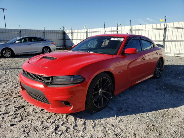 2C3CDXGJ4HH533358 - 2017 DODGE CHARGER R/T 392 RED photo 1