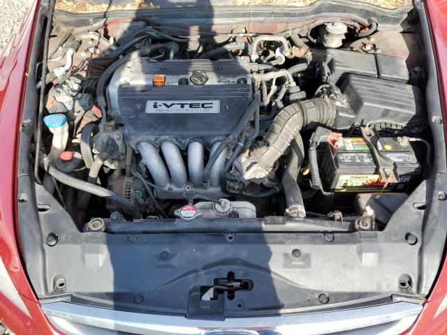 1HGCM56327A053529 - 2007 HONDA ACCORD SE RED photo 11