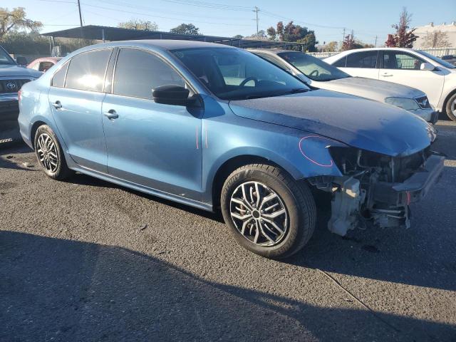 3VW267AJXGM217616 - 2016 VOLKSWAGEN JETTA S BLUE photo 4