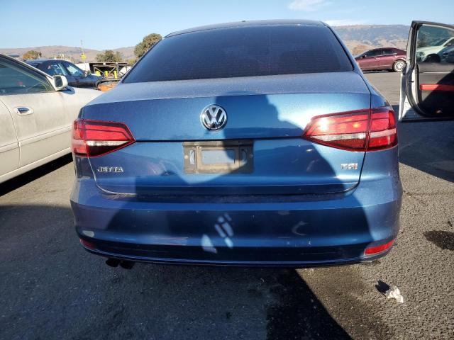 3VW267AJXGM217616 - 2016 VOLKSWAGEN JETTA S BLUE photo 6