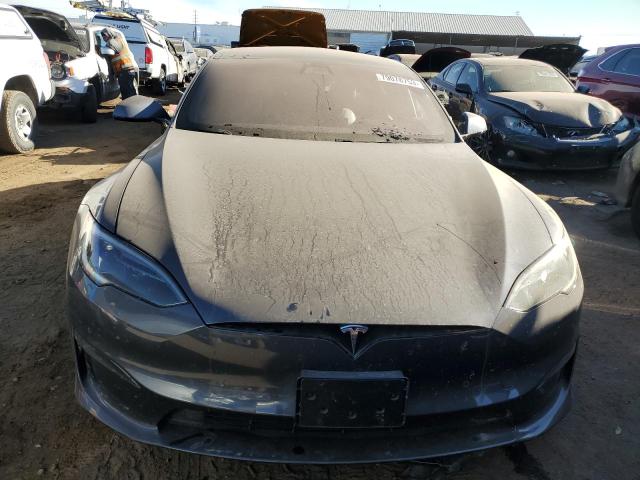5YJSA1E52NF493060 - 2022 TESLA MODEL S Մոխրագույն լուսանկար 5