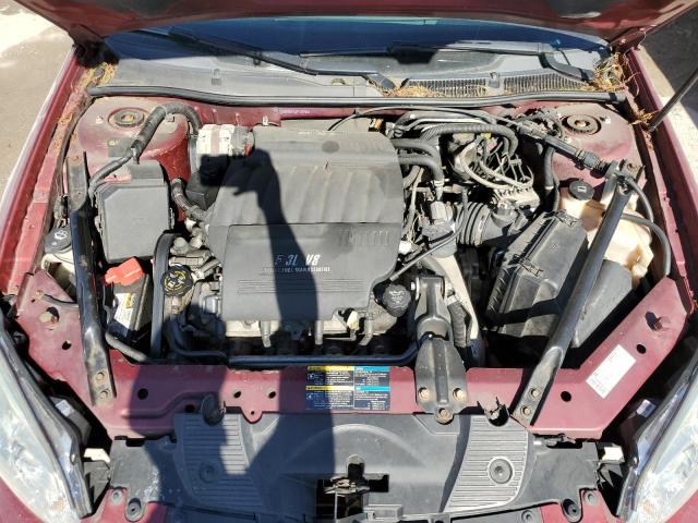 2G1WD57C591103968 - 2009 CHEVROLET IMPALA SS RED photo 11