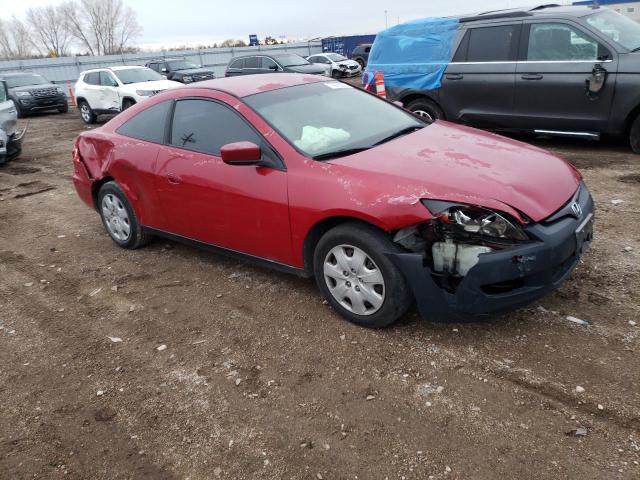 1HGCM82273A005078 - 2003 HONDA ACCORD LX RED photo 4