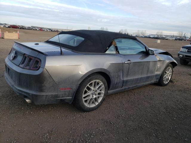 1ZVBP8EMXD5210027 - 2013 FORD MUSTANG GRAY photo 3