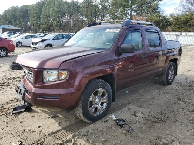 2HJYK16257H548511 - 2007 HONDA RIDGELINE RT PURPLE photo 1