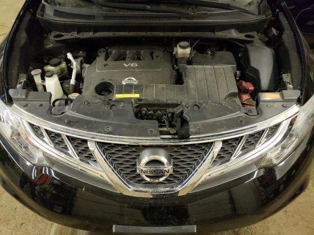 JN8AZ1MW8EW506571 - 2014 NISSAN MURANO S BLACK photo 11