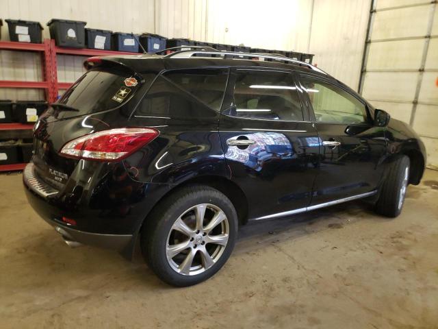 JN8AZ1MW8EW506571 - 2014 NISSAN MURANO S BLACK photo 3