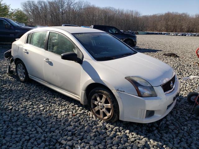 3N1AB6AP1CL662595 - 2012 NISSAN SENTRA 2.0 WHITE photo 4