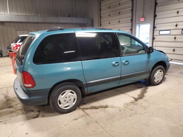 2B4GP45G1XR164099 - 1999 DODGE CARAVAN SE TURQUOISE photo 3