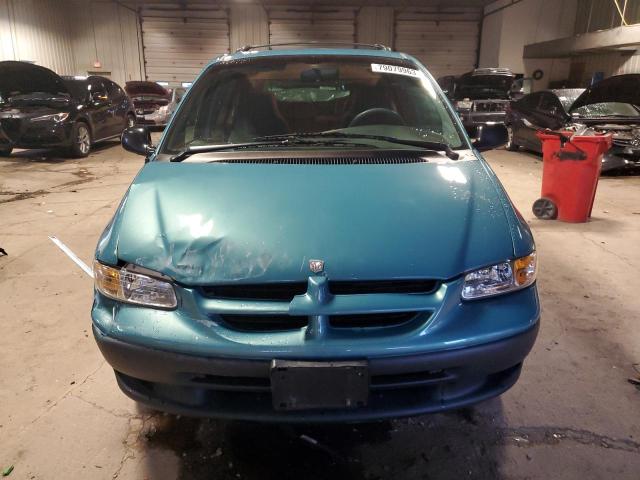 2B4GP45G1XR164099 - 1999 DODGE CARAVAN SE TURQUOISE photo 5