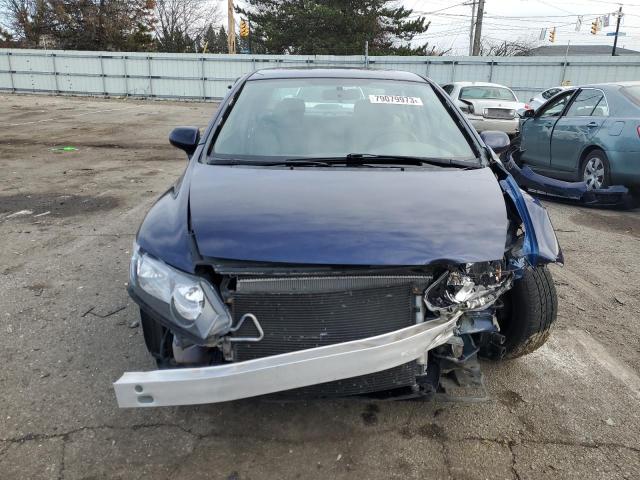 2HGFA1F5XAH574832 - 2010 HONDA CIVIC LX BLUE photo 5