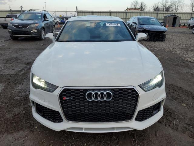 WUAW2AFC3GN902069 - 2016 AUDI RS7 WHITE photo 5