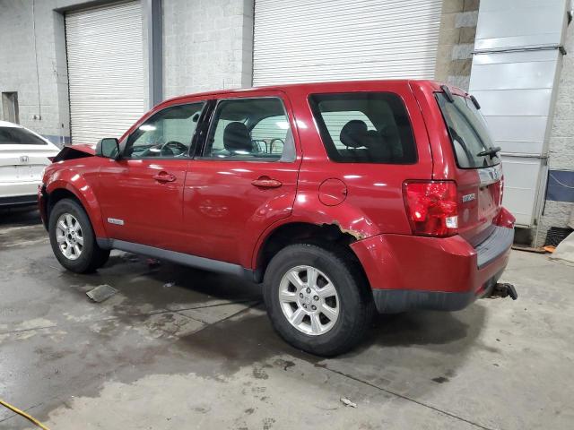 4F2CZ02Z78KM04198 - 2008 MAZDA TRIBUTE I RED photo 2